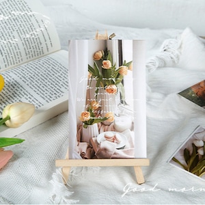 Continental Breakfast Postcard Collection (30pc) | Appetizer Postcards Set | Hand Drawing Greeting Card | Foodie Post Card | Month Card Memo