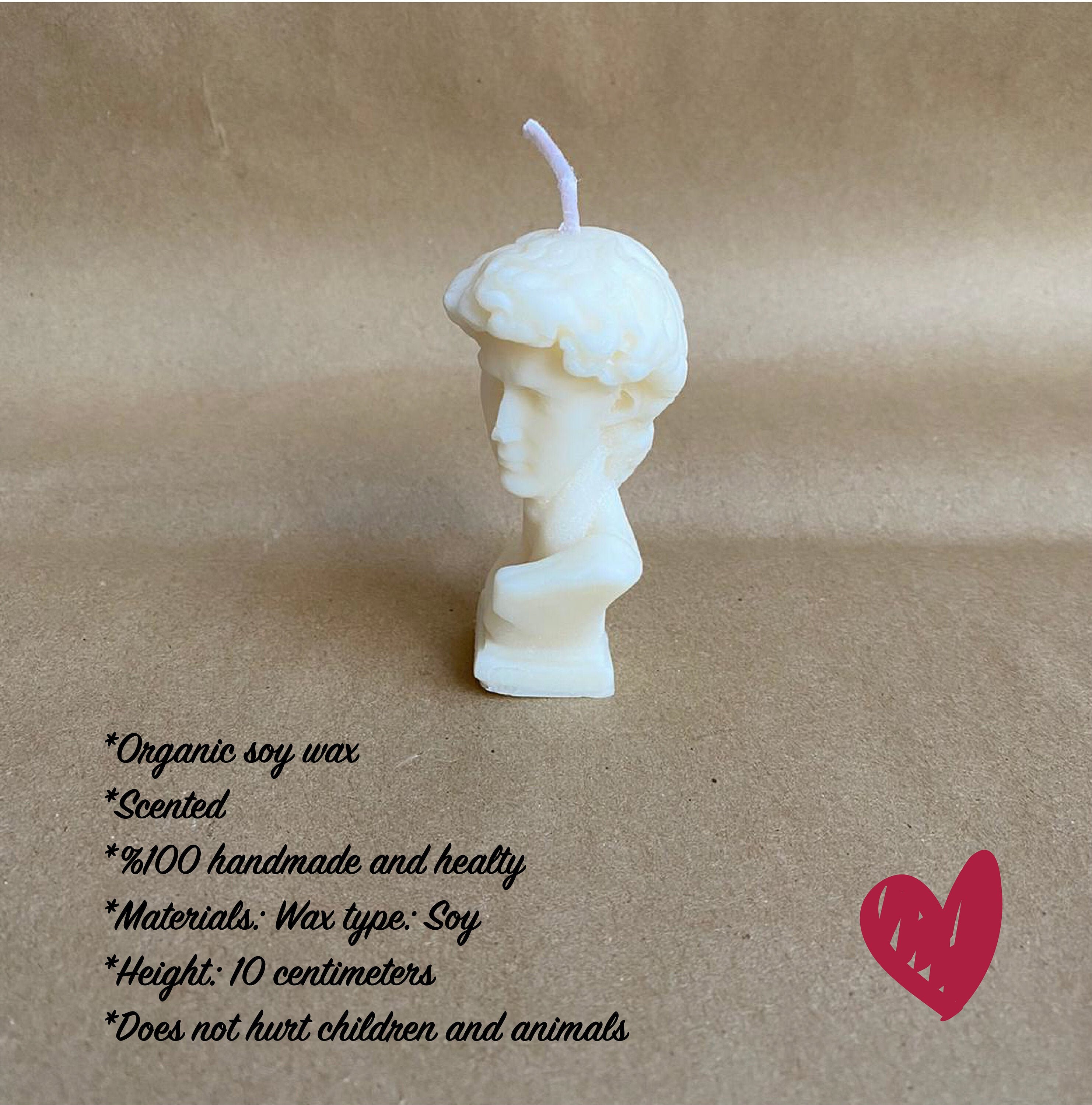 Handmade Bust David Candle David Statue Candle Sculpture Etsy