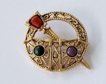 Sol d'or - Vintage brooch