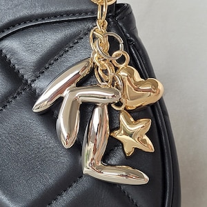 Yves Saint Laurent - Vintage YSL Bag Charm or Key Ring - Etsy