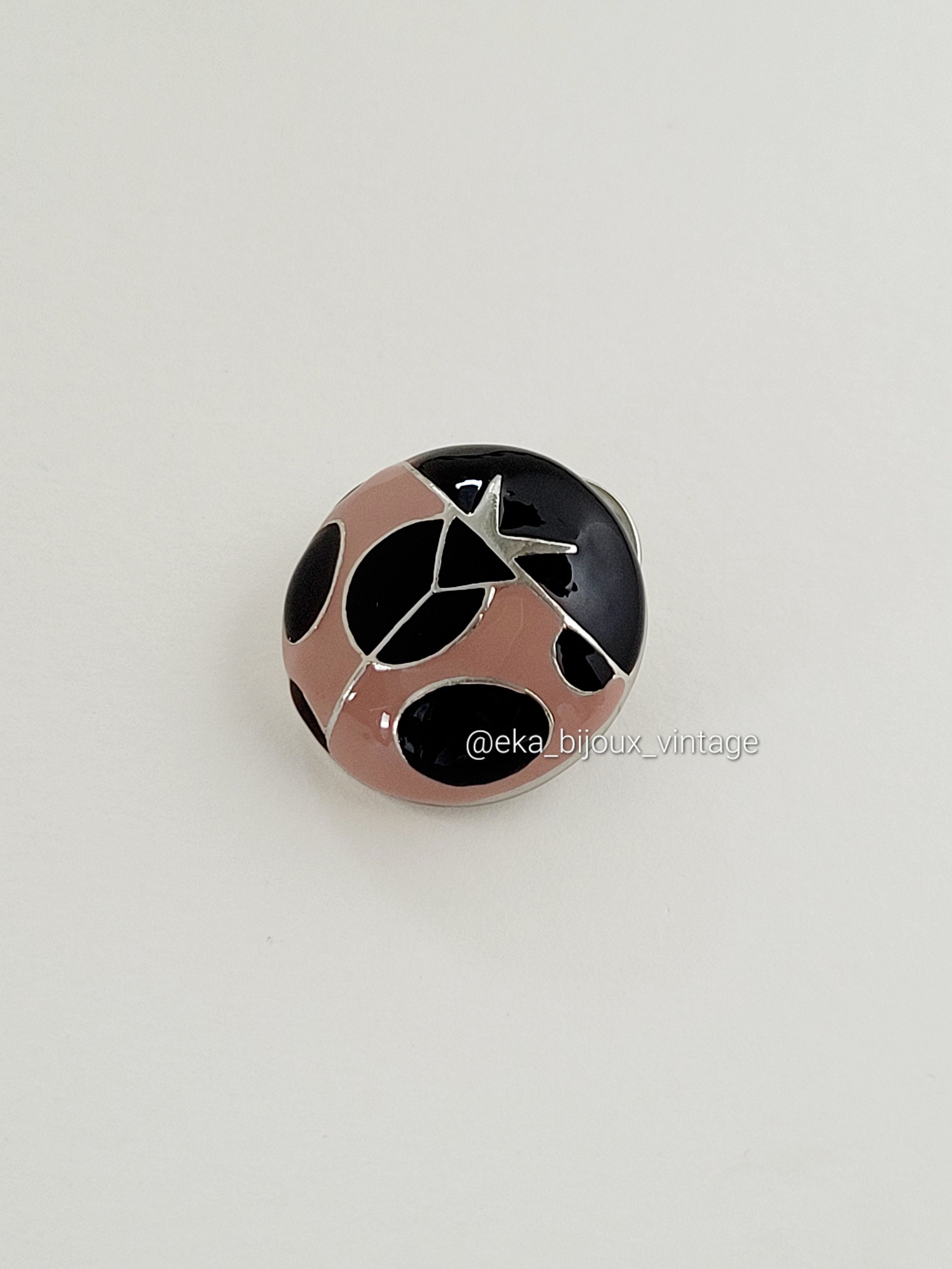 SONIA RYKIEL　ソニアリキエル　パリ　てんとう虫 ブローチ　ジュエリー ソニア・リキエル - てんとう虫のピン - Etsy 日本