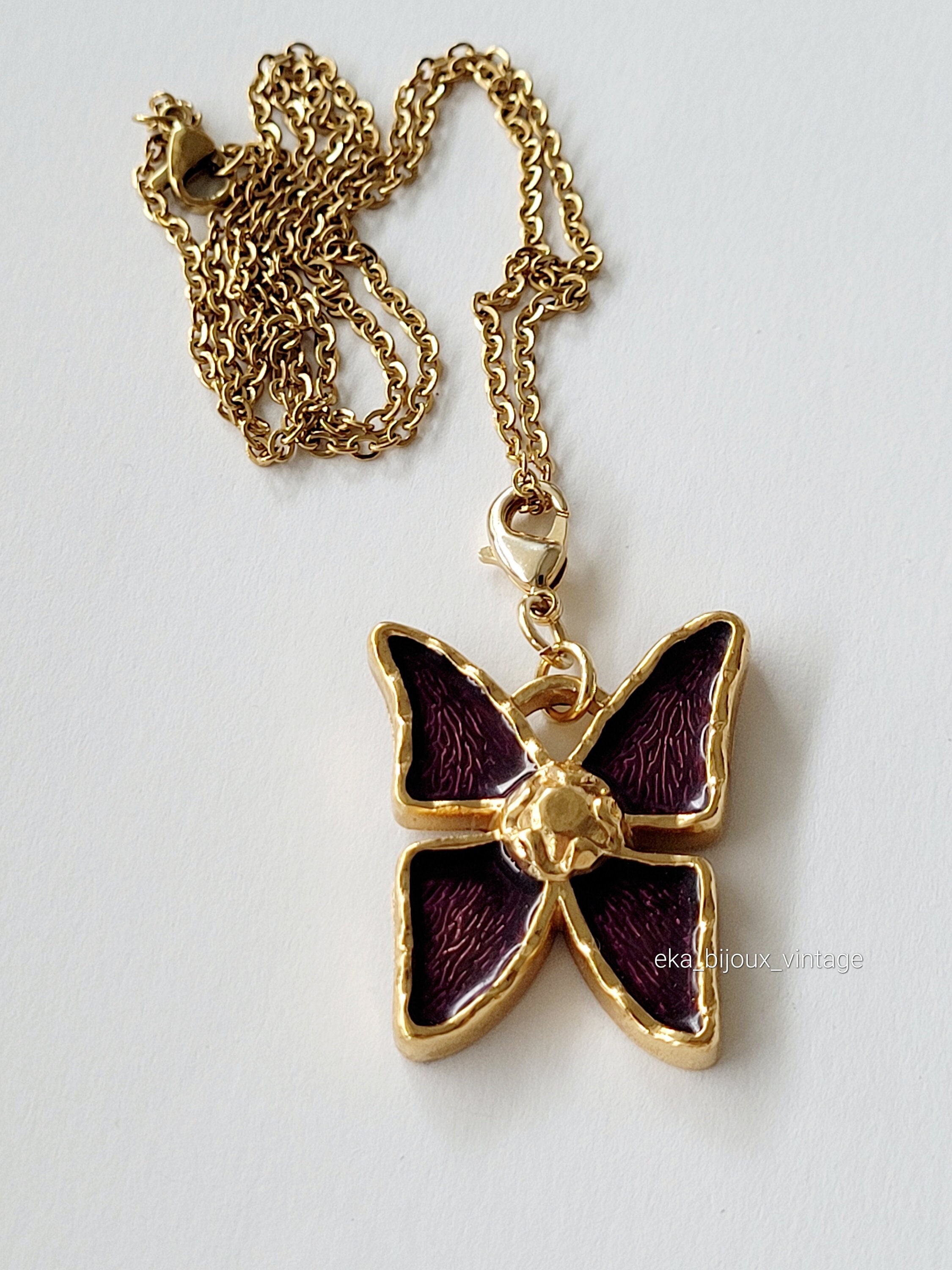 Saint laurent vintage necklace - Etsy 日本