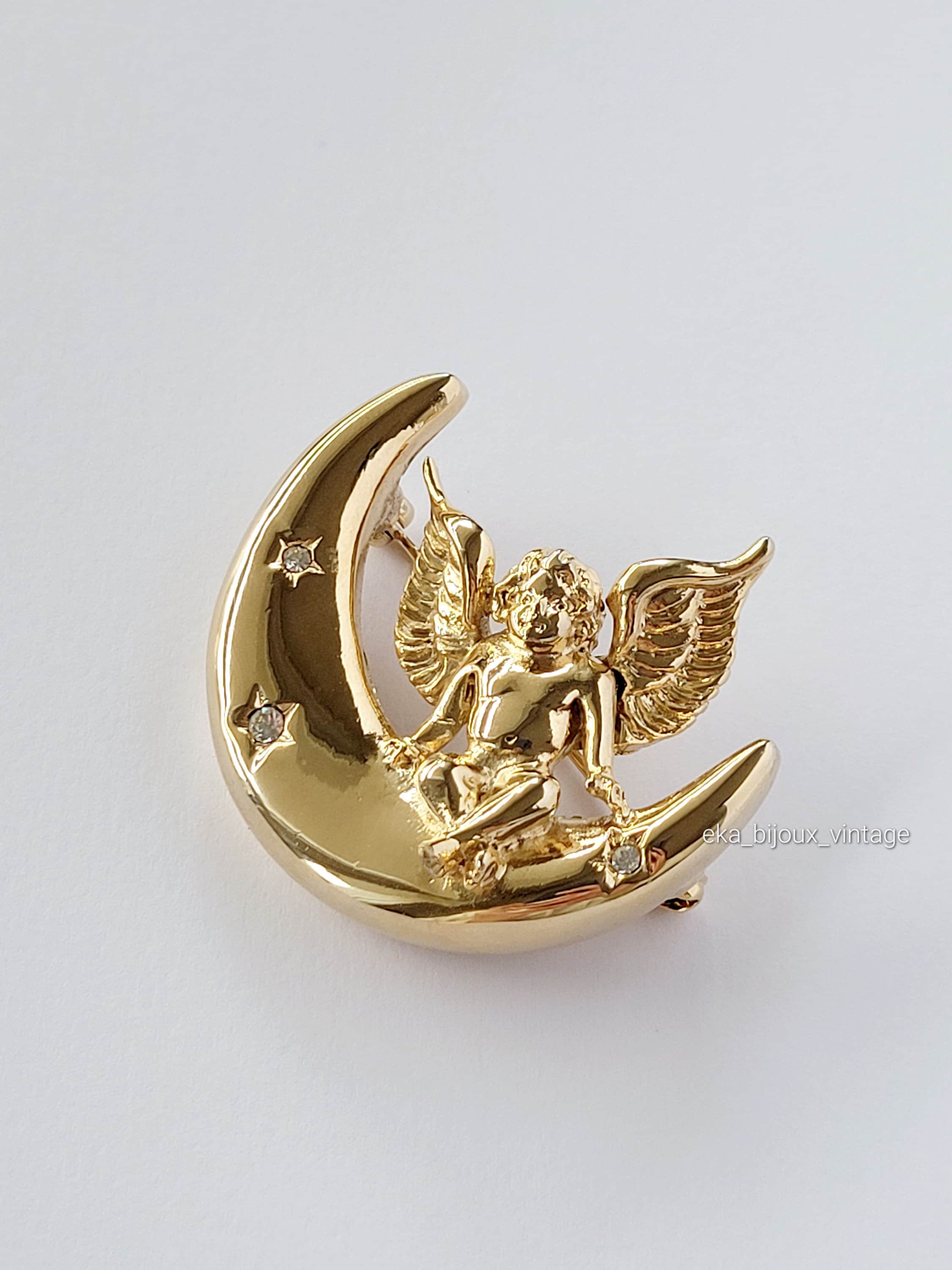 Givenchy-vintage Angel Brooch - Etsy
