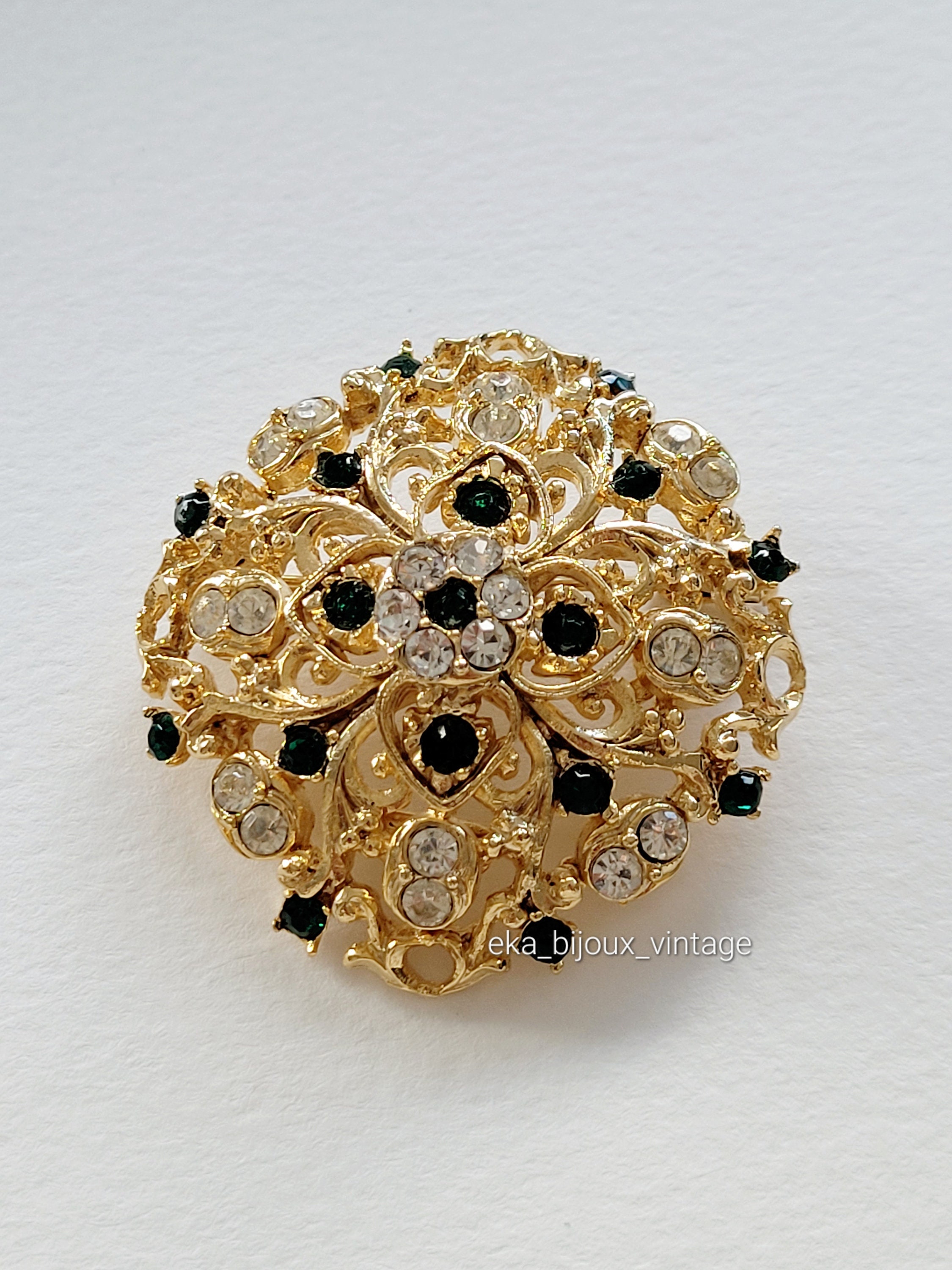 Orena Paris - Broche vintage - Etsy 日本