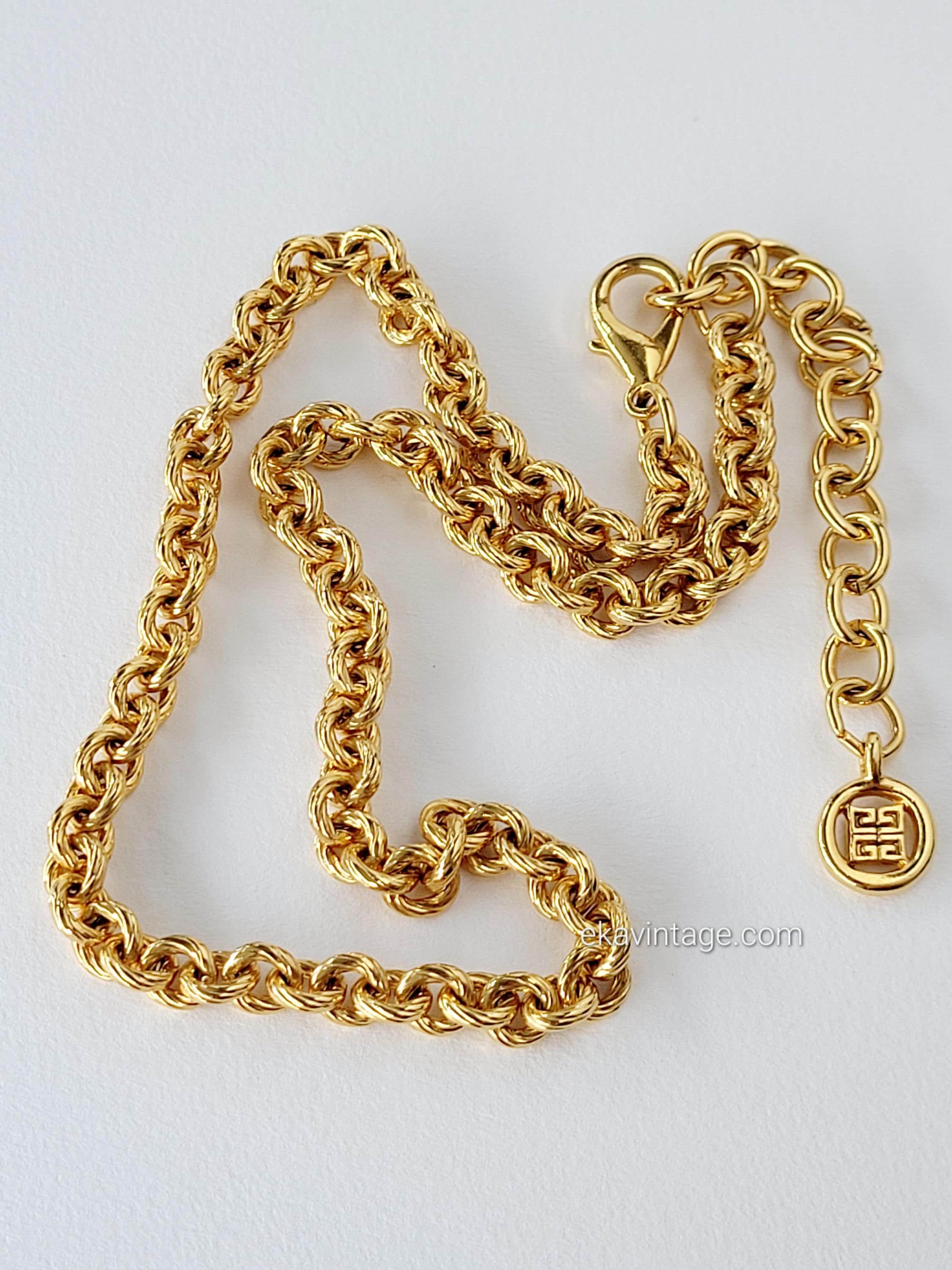 Givenchy Vintage Necklace - Etsy Givenchy Vintage Necklace - Etsy