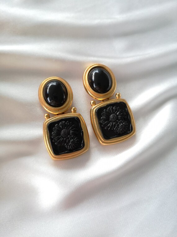 Escada vintage earrings