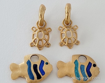 Agatha Paris - Vintage Fish Earrings