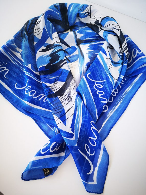 Authentic Jeanne Lanvin silk square