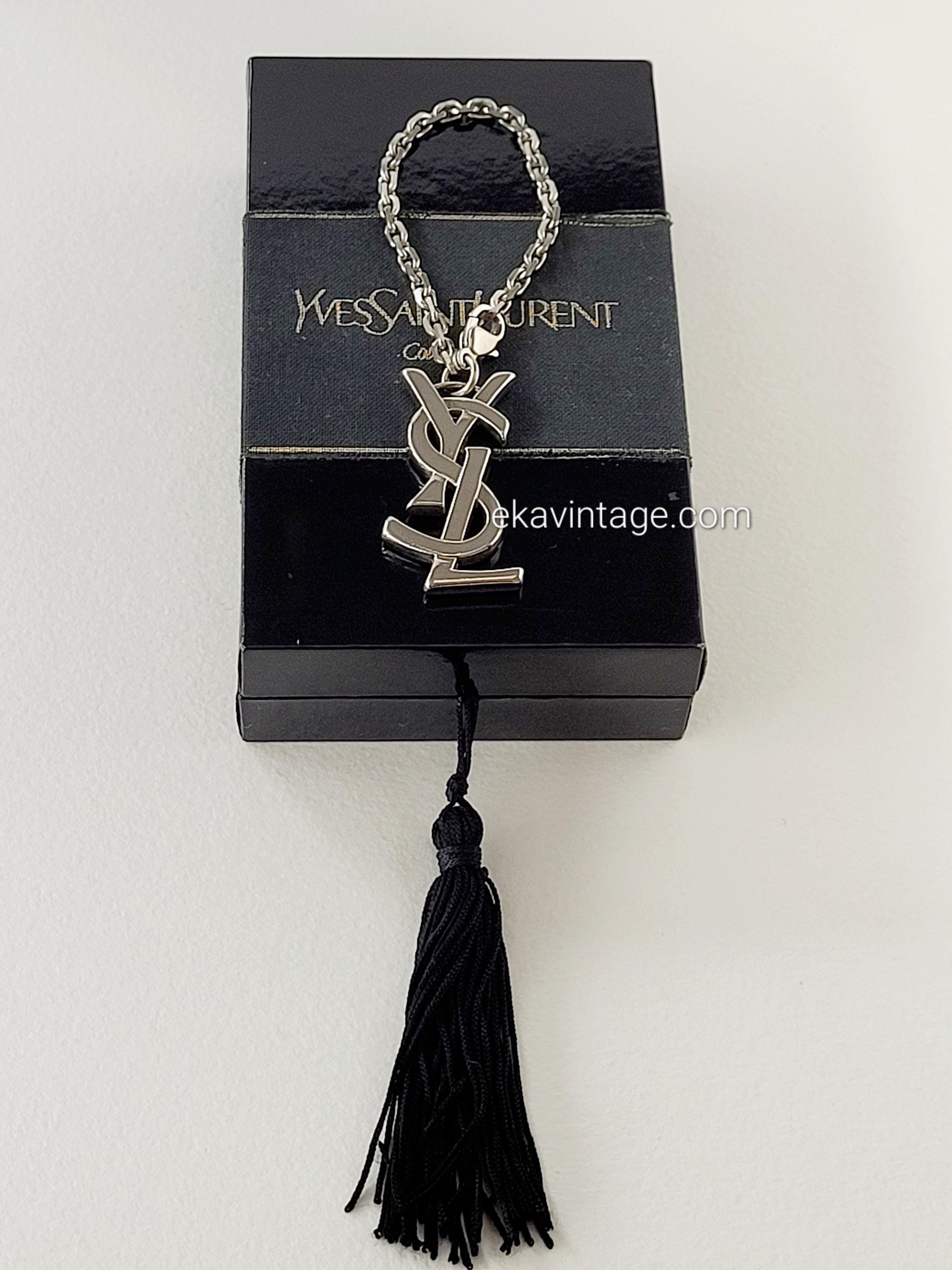 Yves Saint Laurent - Vintage YSL Pendant or Bag Charm - Etsy