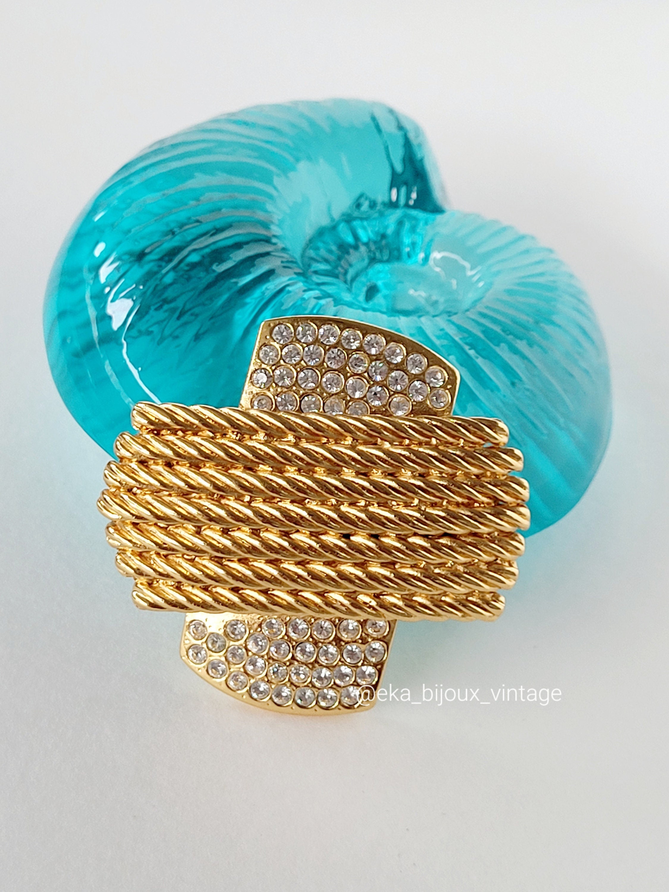 Balenciaga Flower Brooch - Etsy