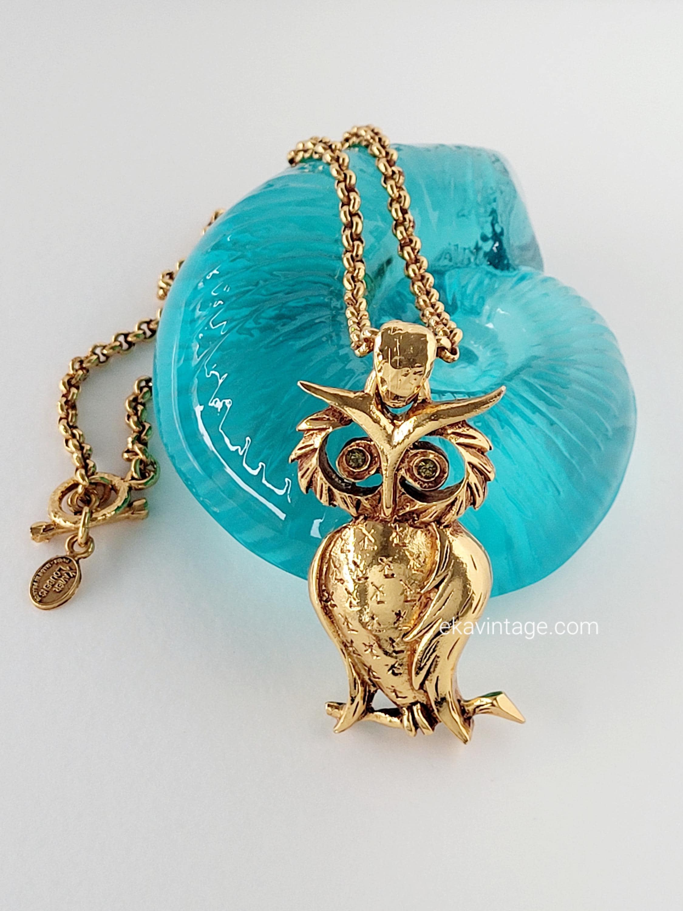 Xavier Loubens Paris - Collier vintage Hibou