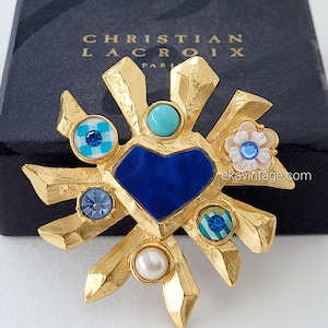 Christian Lacroix Heart - Etsy