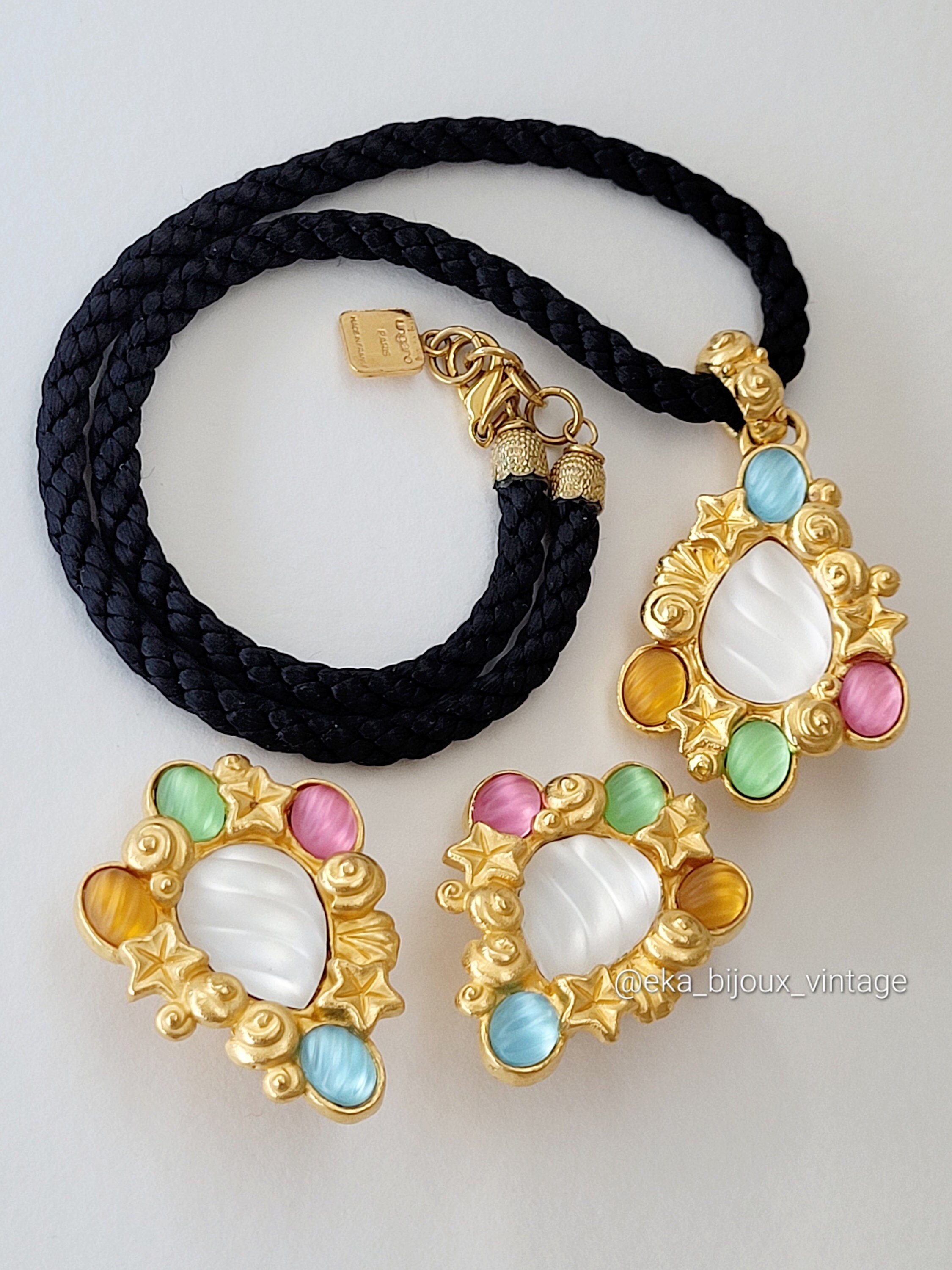 Ungaro Paris Jewelry - Etsy