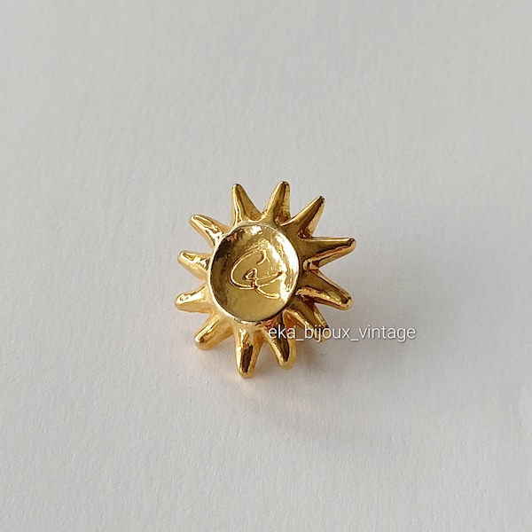 Christian Lacroix - Vintage sun pin