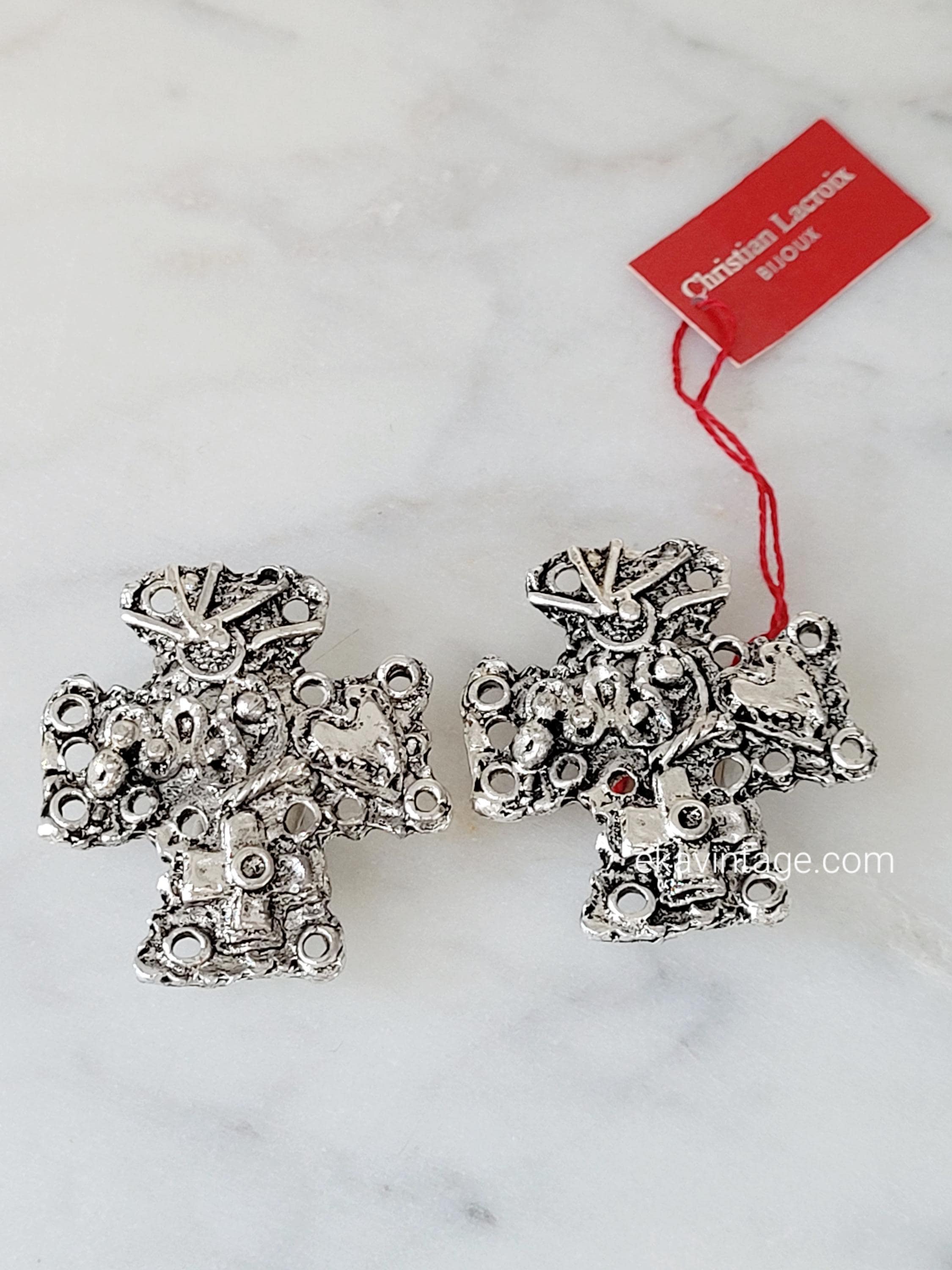 Christian Lacroix Cross - Etsy