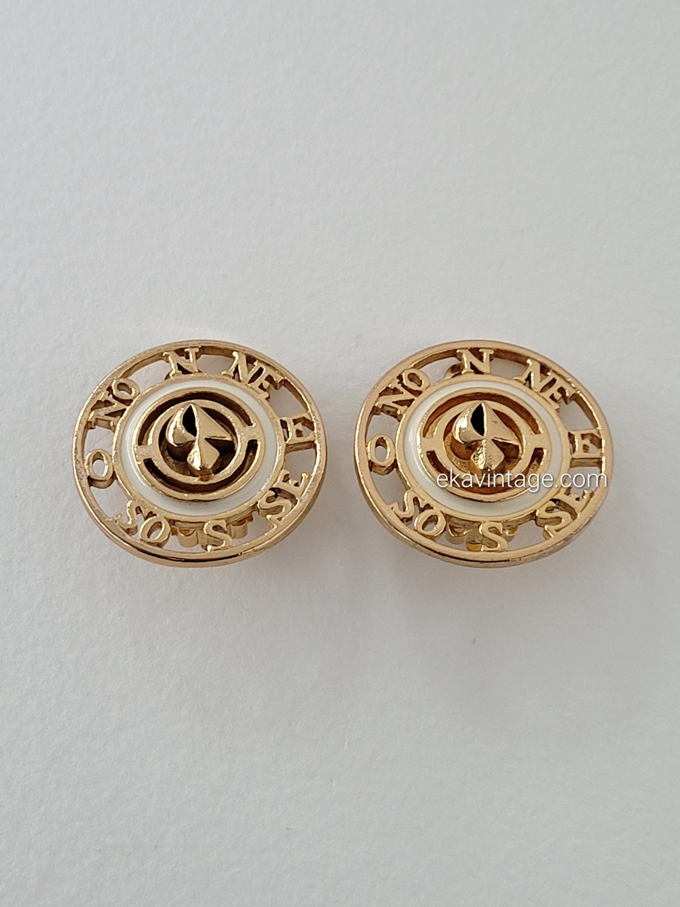 Guy Laroche ギ・ラロッシュ ヴィンテージ ネックレス イヤリング ギ・ラロッシュ - ヴィンテージイヤリング - Etsy 日本
