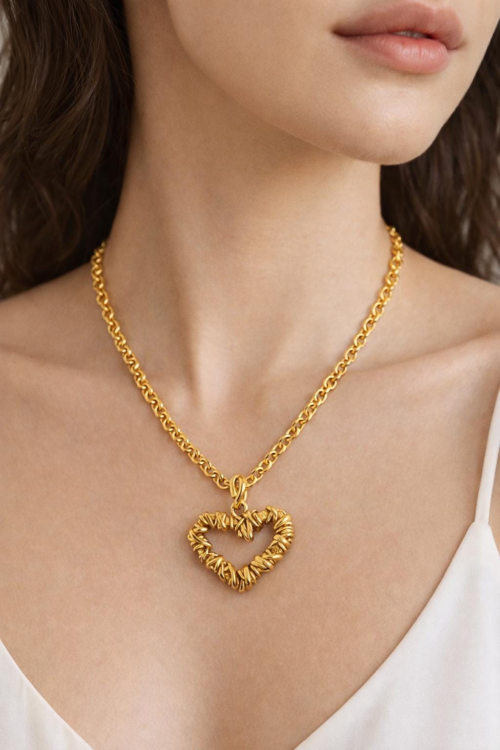 Christian Lacroix - Vintage Heart Necklace - Etsy