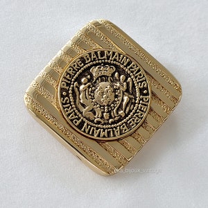 Vintage PIERRE BALMAIN PARIS Brooch, Haute Couture Paris