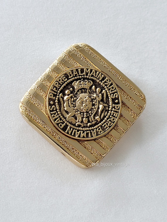 Pierre Balmain Paris 花モチーフ ブローチ　Vitage Pierre Balmain Paris - Vintage Brooch - Etsy Hong Kong