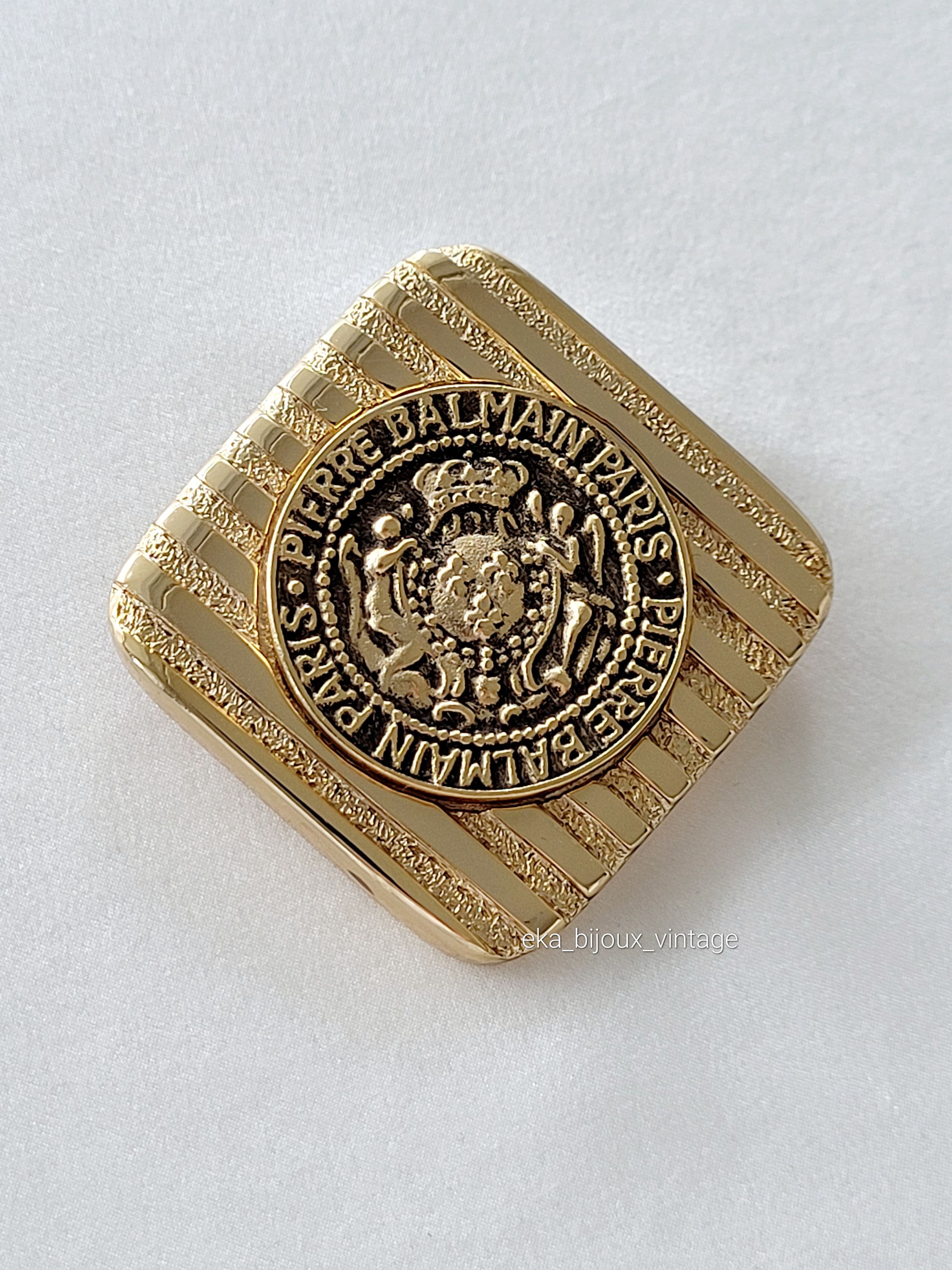 Pierre Balmain Paris - Vintage Brooch - Etsy Hong Kong