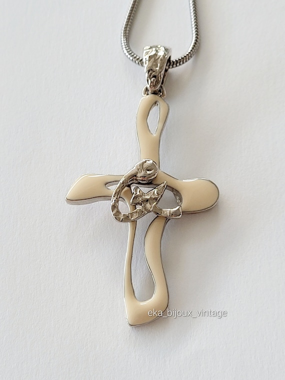 クリスチャンラクロワ クロスネックレス ヴィンテージ アンティーク