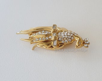 モネ - ヴィンテージ鳥ブローチ - Etsy 日本