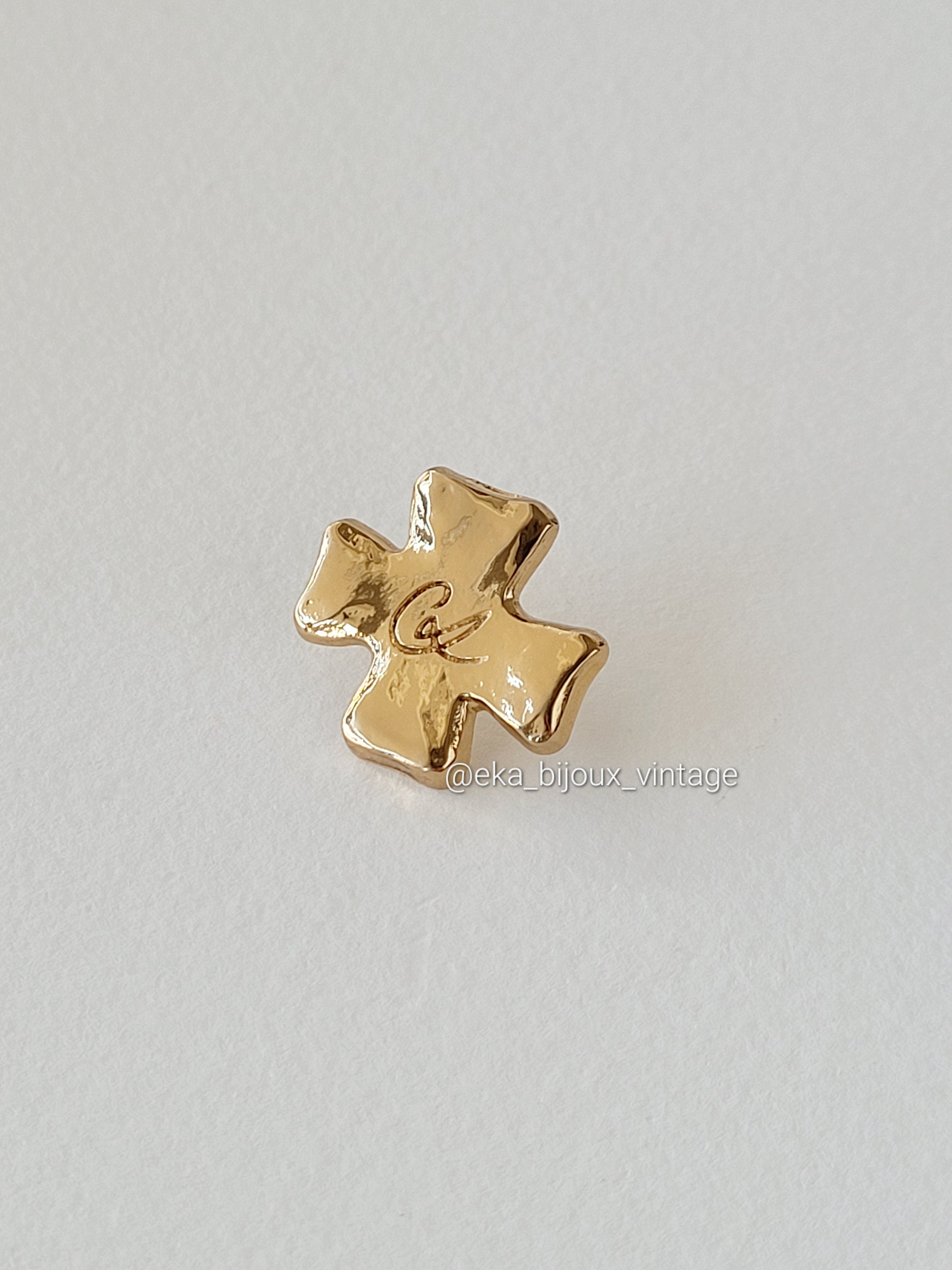 Lacroix Cross Brooch - Etsy