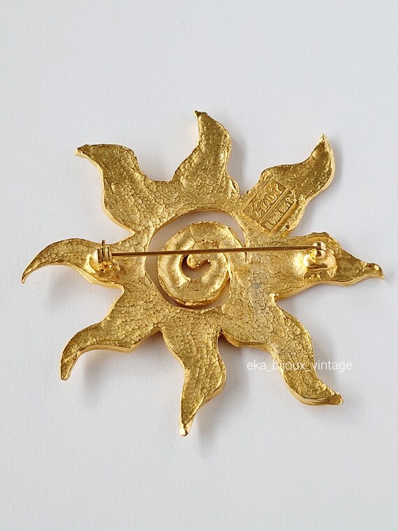 Broche soleil Vintage - Montres & Bijoux