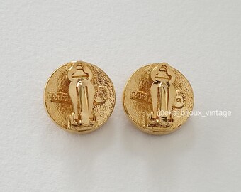 Boucles D'oreilles Vintage Gontiè Paris – Modèle Clip, D'occasion, Fabriqué En France