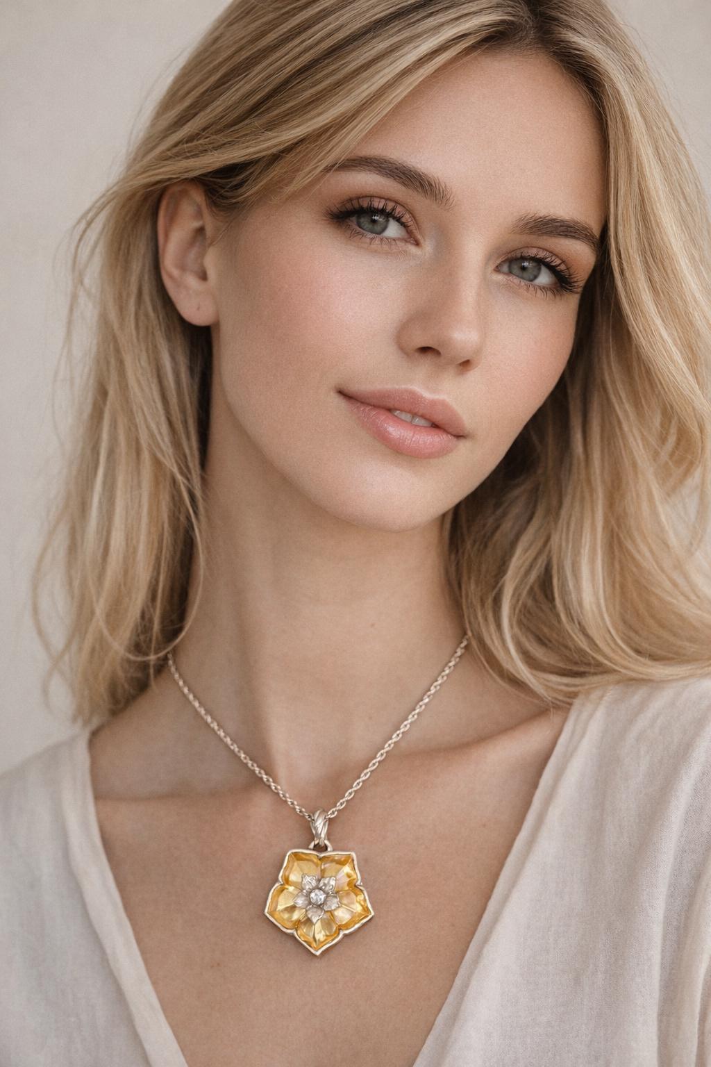 Kenzo - Necklace With Flower Pendant - Etsy