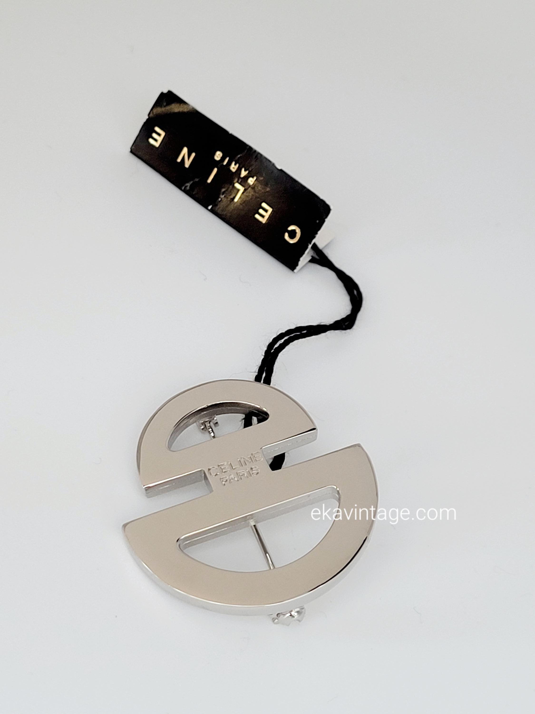 ♡ CELINE ♡ Vintage ♡ C broach ♡ Celine - Vintage Celine Paris