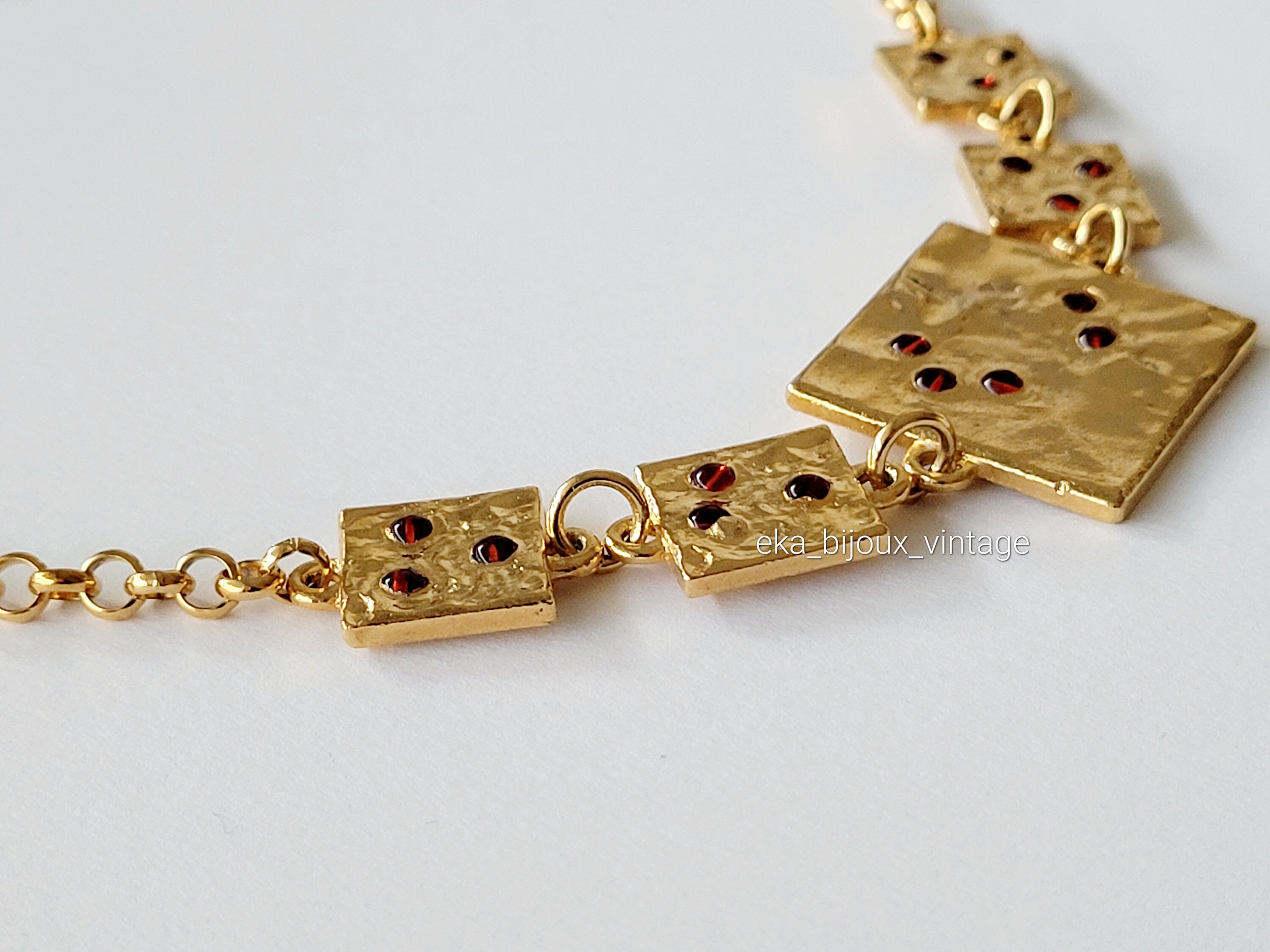 Bracelet tibétain Améthyste Cornaline Bracelet tibétain Améthyste Cornaline