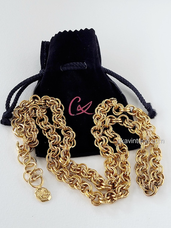 Christian Lacroix - Long Necklace / Vintage Necklace - Etsy Denmark