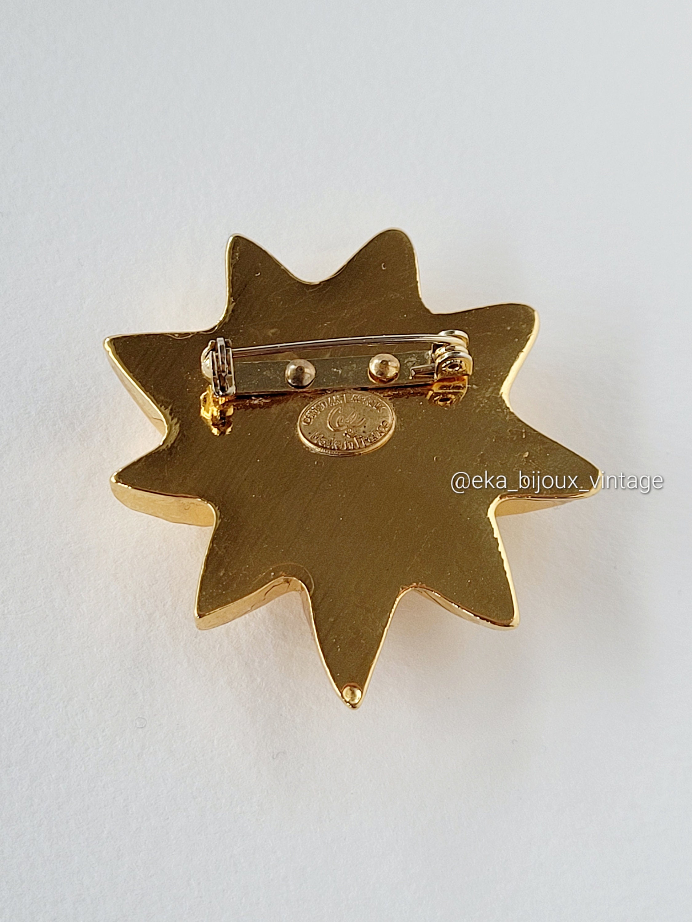 Christian Lacroix - Vintage Star Brooch - Etsy