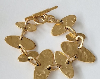 Biche de Bère - Vintage gold bracelet.