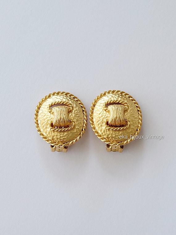 Clips vintage bleu turquoise marque orena - Montres & Bijoux