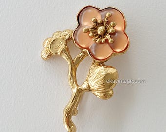 Kenzo - Vintage Rosewood Collection Earrings in 925 Sterling