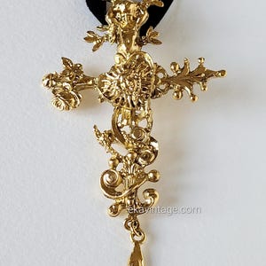 Christian Lacroix Cross - Etsy