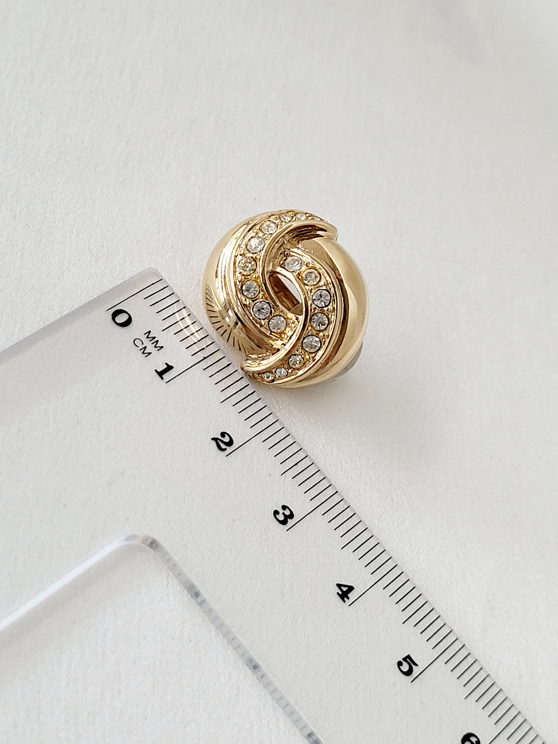 Givenchy crystal hotsell stud earrings