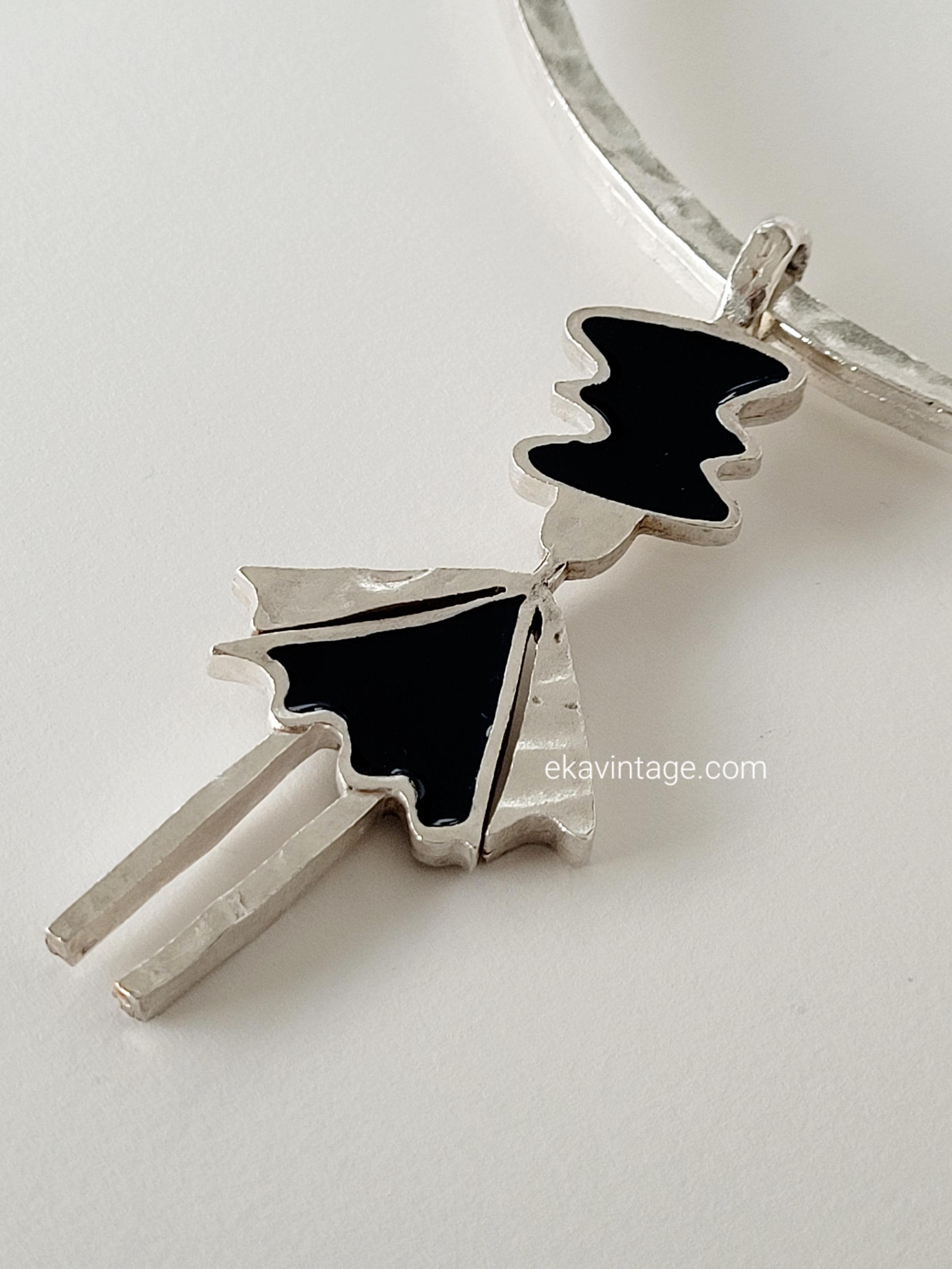 Collier Vintage Argenté BICHE DE BERE - Édition Limitée 5/289 - N°10