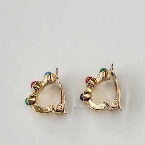Boucles D'oreilles Vintage à Clip Guy Laroche Paris - Marque Clandestine, Occasion