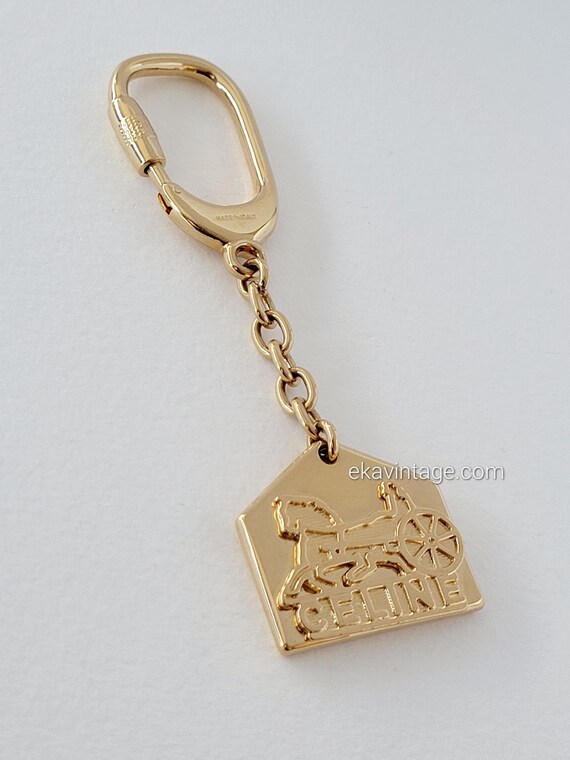 Celine - Calèche Bag Charm or Key Ring - Etsy