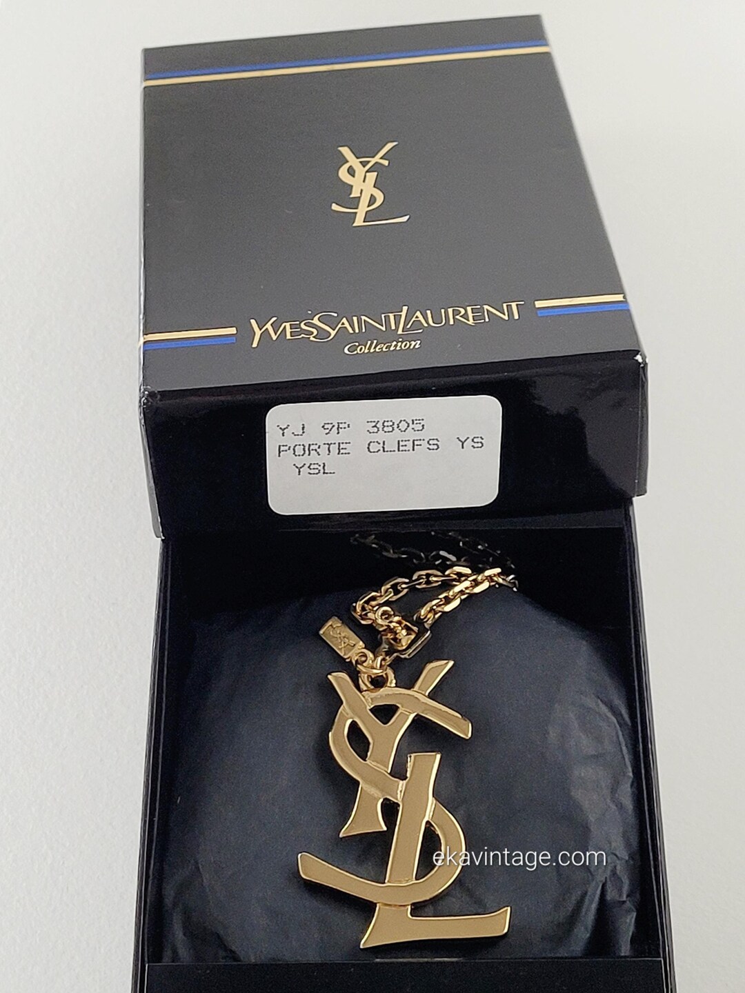 イヴ サンローラン YSL レディース ブローチ ○□モチーフ