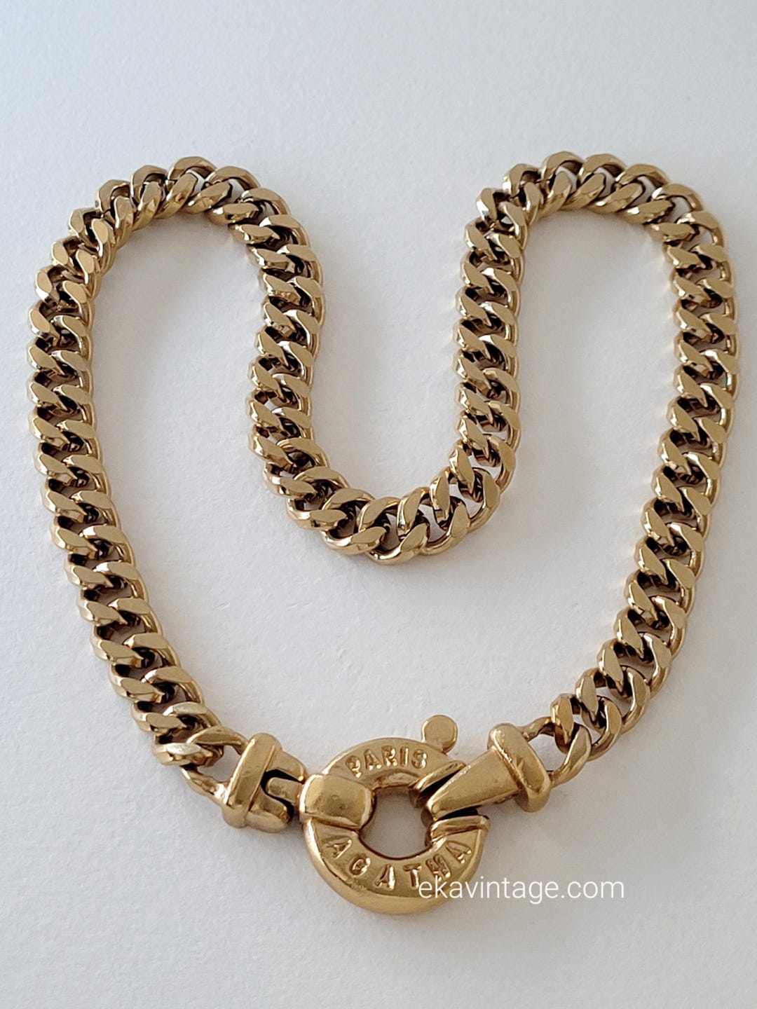 アクセサリー AGATHA PARIS VINTAGE NECKLACE 100 grms AGATHA PARIS VINTAGE NECKLACE 100 grms