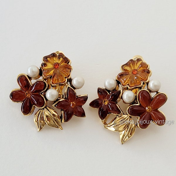 Nina Ricci - Boucles d'oreilles vintage