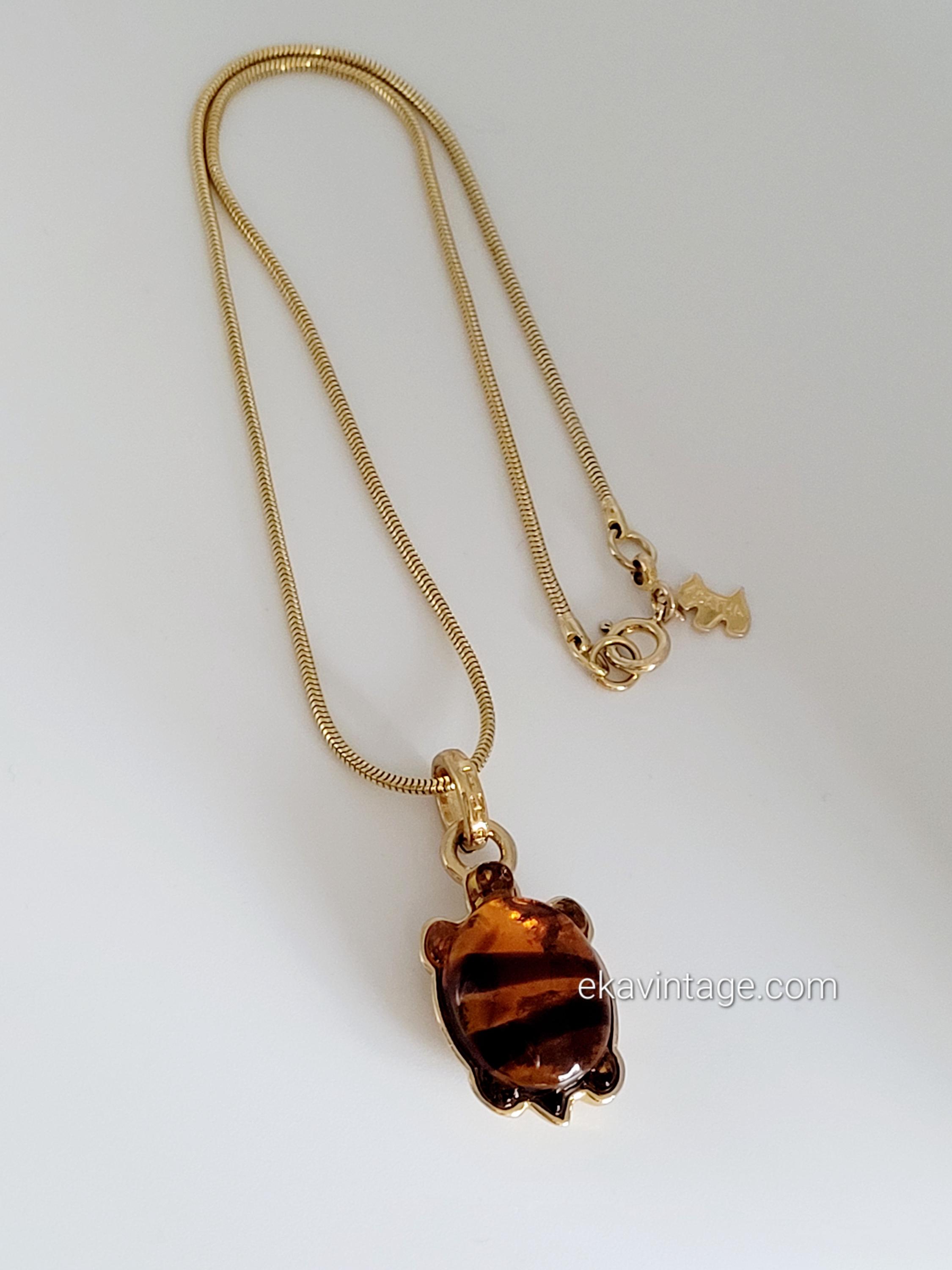 Collier Agatha Paris ancienne collection métal argenté - Jeronine Vintage