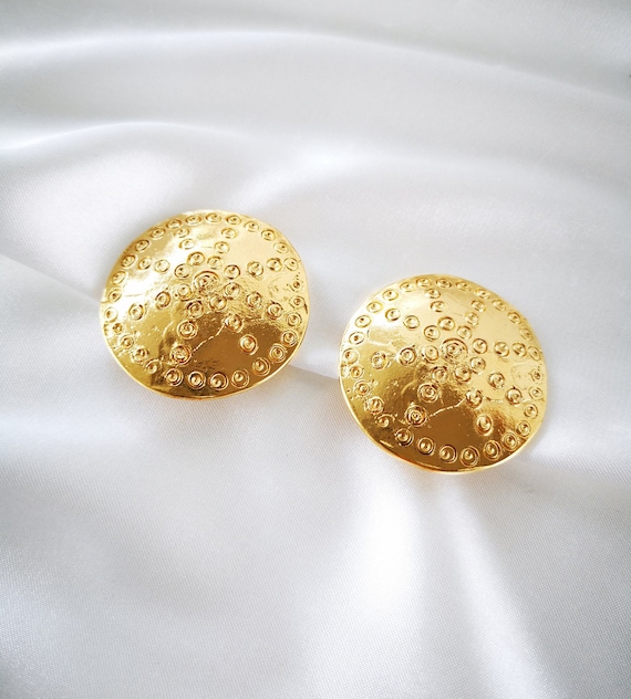Boucles d'oreilles vintage Yves Saint Laurent