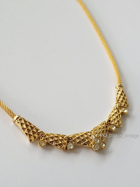 Balenciaga - Vintage Gold Necklace - Etsy Balenciaga - Vintage Gold Necklace - Etsy