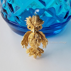 Orena Paris - Vintage brooch - Owl