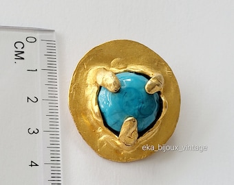 【TON PASCAL PARIS】トンパスカル　ヴィンテージ　バングル Ton Pascal - Vintage Brooch - Etsy